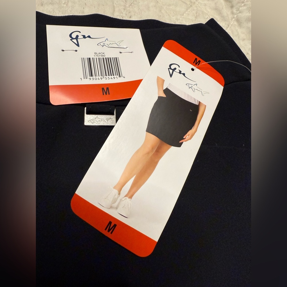 Greg Norman Women's Golf Tennis Skirt Skort Black Size XXL and M ⭐NEW⭐ - Picture 4 of 5